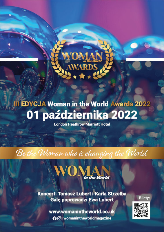 On October 1, 2022, the Great Gala of Woman in the World Awards 2021 will take place