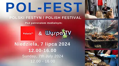 Pol-Fest Polski Festyn 7 lipca 2024 | 12:00 | Stadion rugby Chesterfield Panthers R U F C