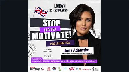 STOP HATE! MOTIVATE! in London | 22-23.03.2025