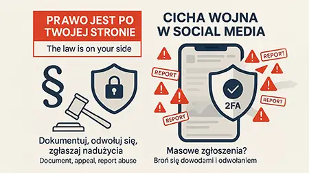 Cicha wojna w social media: obrona i odzyskiwanie konta