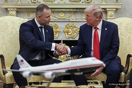 President Karol Nawrocki’s Visit to the USA – Meeting with Donald Trump