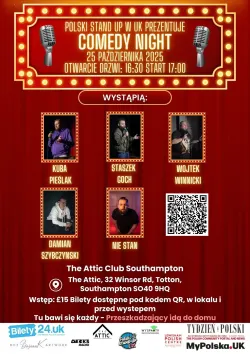 Southampton Comedy Night – polski stand-up na Wyspach
