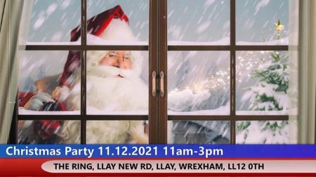Santa Claus party invitation by PISC CIC
