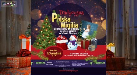 Invitation on Polish Christmas Eve at Wirral Change