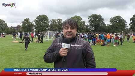 Wywiad z  Mark Abery podczas Inner City World Cup 2023 w Leicester