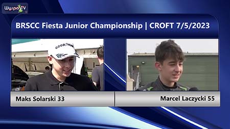 Live Streaming BRSCC Fiesta Junior Championship | Croft Circuit 7.05