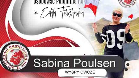 Osobowość Polonijna Roku - Wywiad z Panią Sabina Poulsen (Wyspy Owcze)