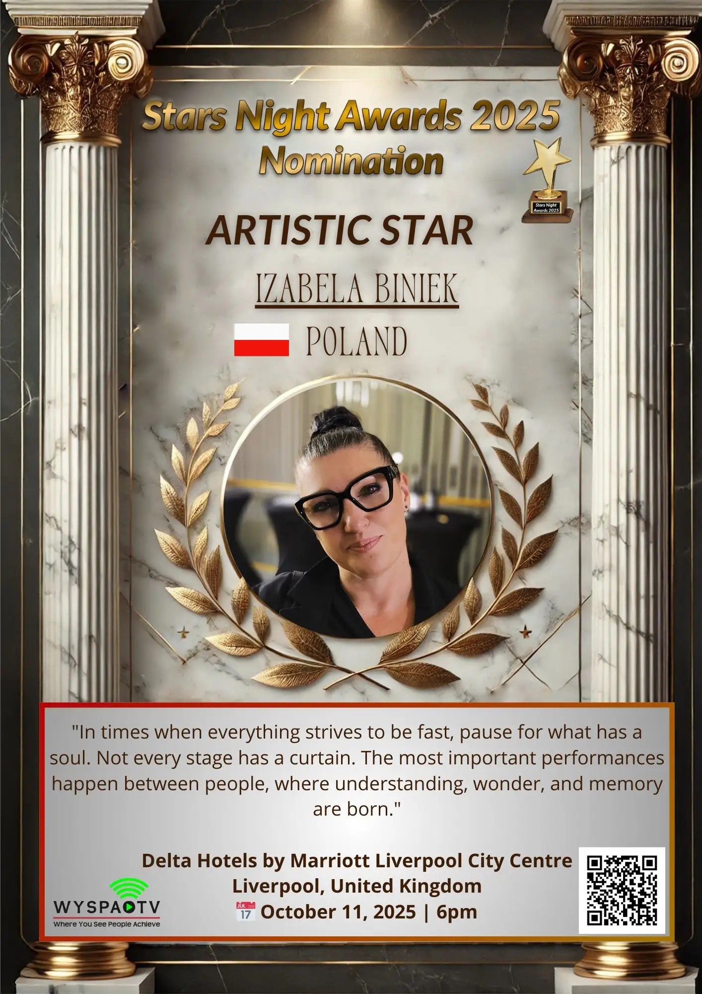 Biniek Izabela Nominacja SNA2025