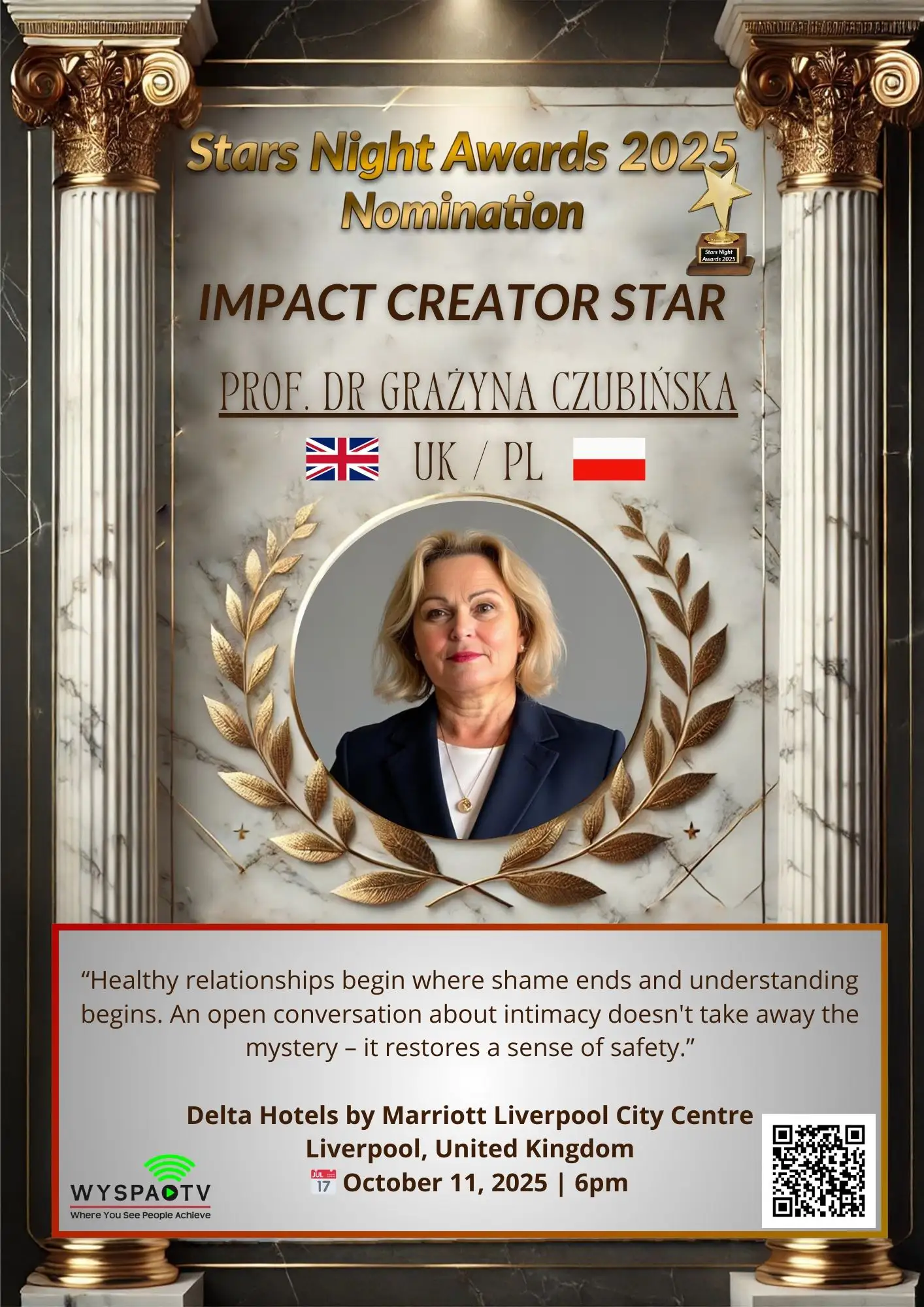 Czubińska Grażyna Nominacja SNA2025