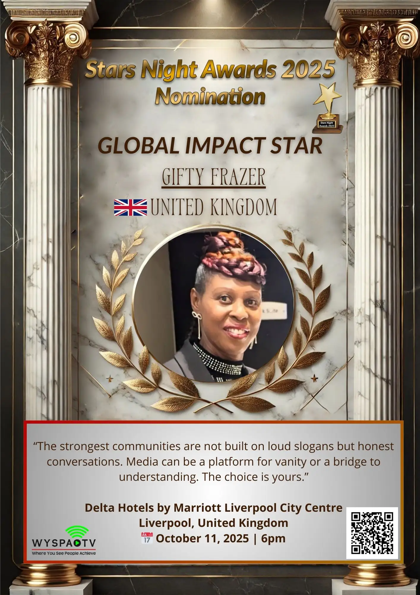 Frazer Gifty Nominacja SNA2025