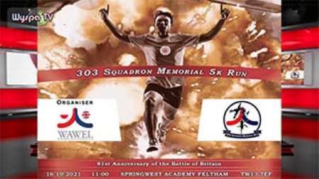 303 Squadron Memorial Run Feltham 2021